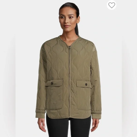 Design Lab Lord & Taylor Olive Utility Jacket - Picture 6 of 6